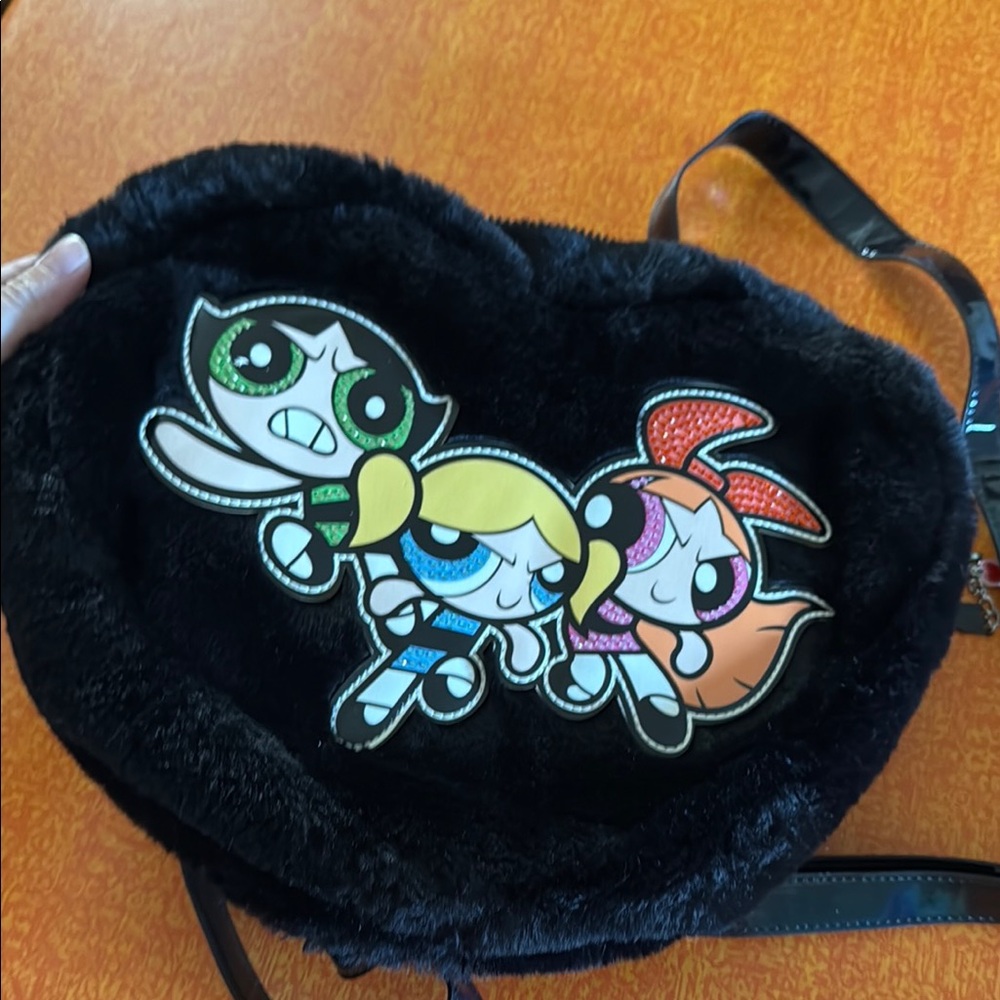Dollskill powerpuff girls furry backpack